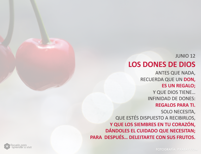 Los dones de Dios